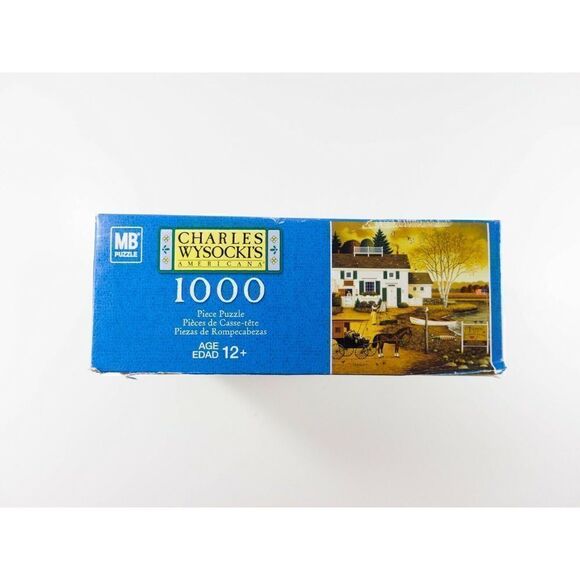 Charles Wysocki's Americana The Birch Point Cove 1000 Piece Puzzle - Picture 6 of 7